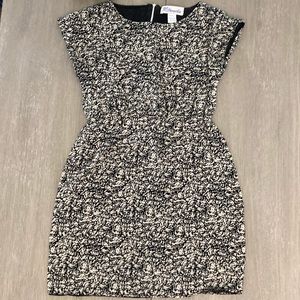 🧡 Paraella dress, black/beige flower print, size M